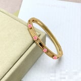Premium Floral Bangle Gold Wholesale