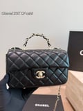 Chanel 23k Handle Mini Crossbody with box