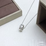 New coco Diamond-Set Gold Necklace Chanel Rose Gold Choker Necklace Pendant