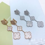 van cleef Premium Stud Earrings Foreign Trade