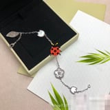 Premium Red Floral Bracelet Commuter Versatile Wholesale Bracelet
