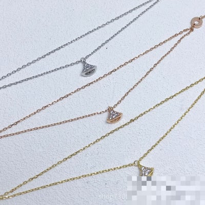 V Gold Bracelet Diamond-Set New White Bracelet Pendant