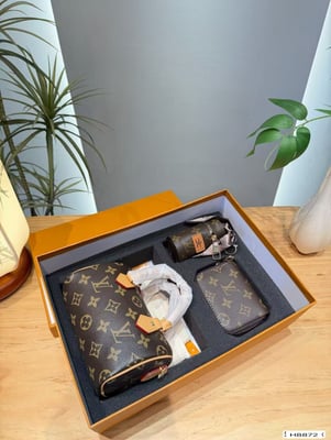 Box Louis Vuitton speedy nanoL home pillow➕ wallet ➕mouth red bag Size 16 10
