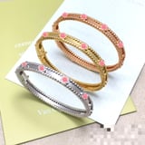 Premium Floral Bangle Gold Wholesale
