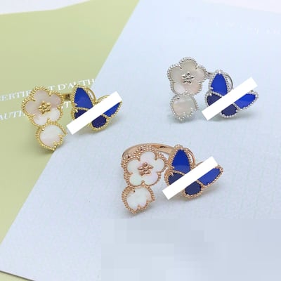 Premium Floral Ring Floral Factory Direct Ring high quality jewelryVAN CLEEF