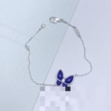 van cleef Blue Bracelet Blue White Minimalist Korean Style Fashion Factory Wholesale high quality jewelryVAN CLEEF
