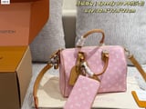 Top Two-Box Packaging Contrasting Embroidered Dustproof Cloth Bag Louis Vuitton Speedy 30 P9 Limited Edition Pillowcase
