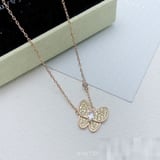Diamond-Set Necklace Red Choker Necklace Fashion Multicolor Pendant