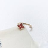 Louis Vuitton Premium Floral Pearl Diamond-Set Ring Open Factory Direct