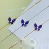 van cleef Blue Bracelet Blue White Minimalist Korean Style Fashion Factory Wholesale high quality jewelryVAN CLEEF