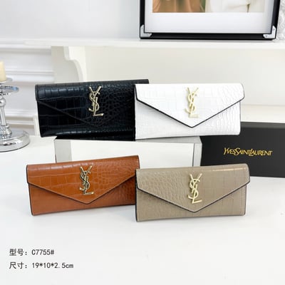🧾Plastic YSL envelope with box and no invoice