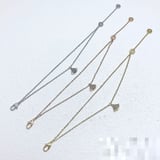 V Gold Bracelet Diamond-Set New White Bracelet Pendant