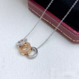 New European Style Diamond-Set Necklace Minimalist Choker Necklace Versatile Wholesale Pendant Choker Necklace