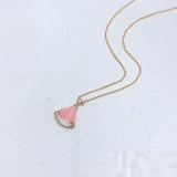 Premium New Pink Necklace Fashion Minimalist Diamond-Set Choker Necklace