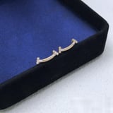 Minimalist Diamond-Set Stud Earrings New Fashion Versatile Earrings