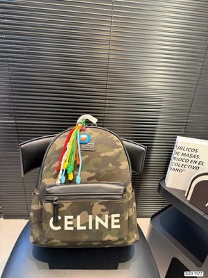 Celine Camo Triomphe Backpack