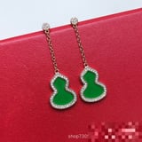 Premium Stud Earrings Green Red Hot Seller Jewelry Wholesale