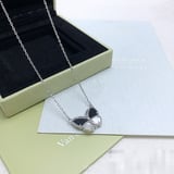 New Black & White Necklace Earrings Choker Necklace Pendant Fashion Choker Necklace Fashion