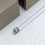 Premium Chanel Necklace Fashion Versatile Diamond-Set Gold Choker Necklace Factory Wholesale