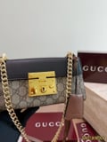 Gucci Moonlight Box Black Flap Shoulder Underarm Bag with box