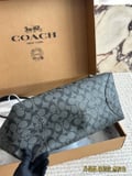 Coach buckle single sided city tote bag with box