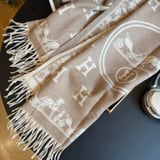 Hermes scarf size: 180-60cm