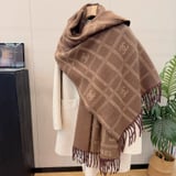 Chanel scarf size: 180-60cm