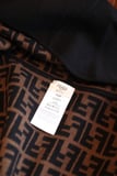 FENDl reversible wool and cashmere blend knit coat cloak Size Unicode
