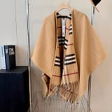 Burberry cloak coat · Specifications: 140x140cm .Content: 51% wool, 49% cashmere