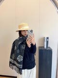 Chanel scarf. Size: 180-60cm