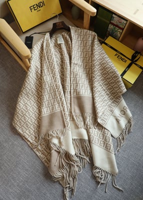 Fendi horse cloak bicolor