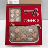 Item: 6675 # coach bag set Size: Large: 21 * 13 * 6cm Small: 11 * 8.5 * 2cm