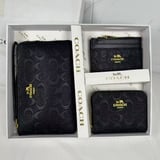 Item: 9902 # coach bag set Size: Large: 19.5 * 12 * 2cm Medium: 11 * 9 * 2cm Small: 11 * 8 * 1cm