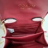 Coach handheld change purse 61439 # with box