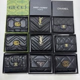 New 2YSL Gucci wallet