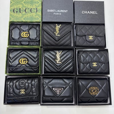 New 2YSL Gucci wallet
