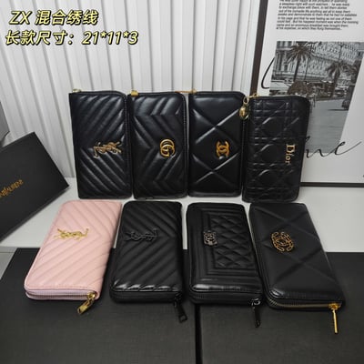 long single pull embroidery yarn - ysl wallet