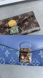 Louis Vuitton handheld change purse P22 with box