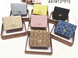 Coach handheld change purse 447