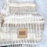 UGG (scarf + wool hat two-piece set)