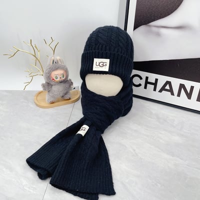 UGG [scarf➕ hat➕ gloves] three-piece set 50% wool➕ 50% acrylic