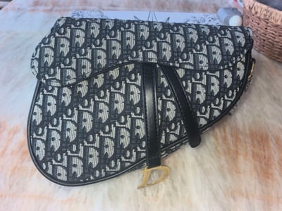 Dior Crossbody saddle bag with box