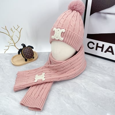 Celine hat➕ scarf