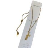 Stainless steel YSL new necklace Y family letter love pendant rhinestone new necklace women manufacturers wholesale