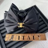 celine autumn and winter new bow clip triumphal door hair accessories princess elegant flower buds shark clip back head hair
