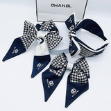 chanel Korean Letter Hair Band Women Simple Hair Clip High Top Headband Hair Bow Hair Accessories Hair Bundle Hair Cave Hair Card Set