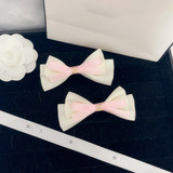Chanel French Sweetheart Girl Bow Duckbill Hair Clip Princess Head Korean Side Clip Side Clip Double Pony Tail Accessories