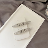 MIUMIU Gold Rhinestone