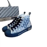 Cross-border Dior New Canvas Shoes 2026 Fashion Flats Skate Shoes