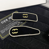 High-variety explosive Chanel wind heavy industry diamond-set hair clip temperament celebrity bangs bb head clip Western-style headwear drip clip